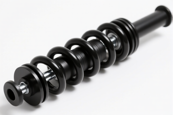 Natural rubber rubber shock absorber