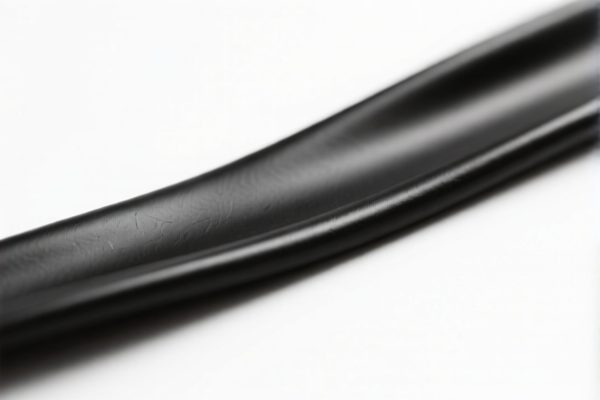 Natural rubber rubber strip