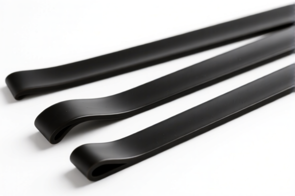 Natural rubber rubber strips