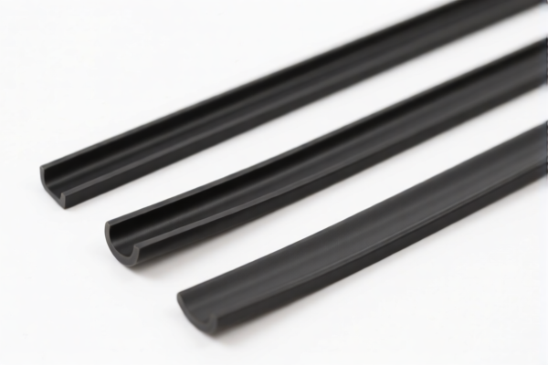 Natural rubber sealing strips