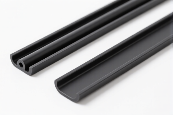 Natural rubber sealing strips