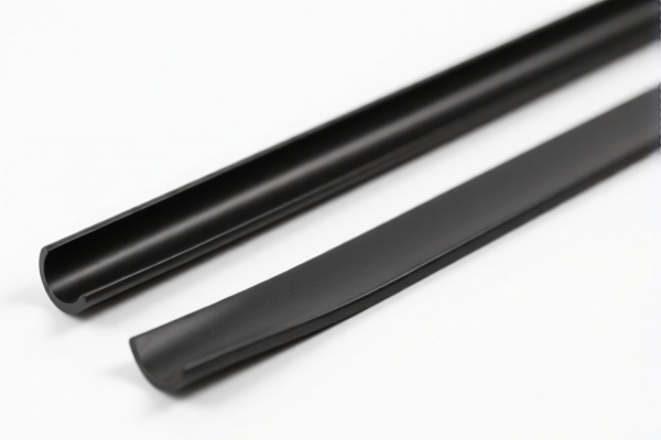 Natural rubber sealing strips