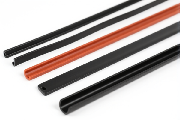 Other vulcanized rubber automotive sealing strips