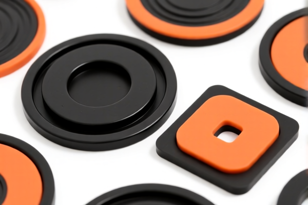 Other vulcanized rubber high temperature resistance pads