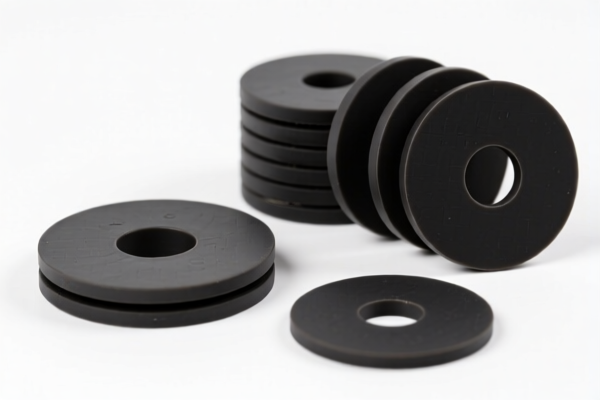 Other vulcanized rubber high temperature resistance pads