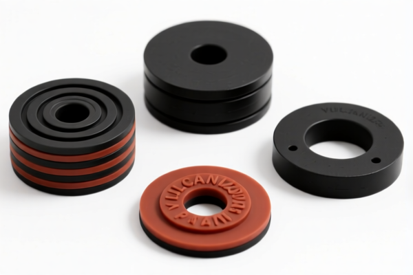Other vulcanized rubber high temperature resistance pads
