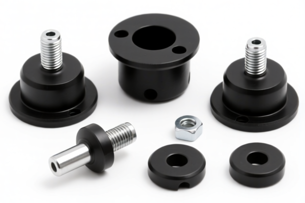 Other vulcanized rubber vibration damping elements
