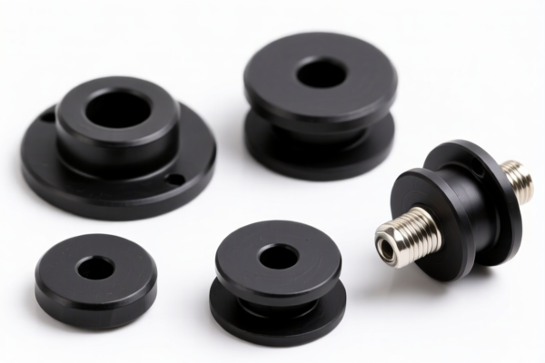 Other vulcanized rubber vibration damping elements