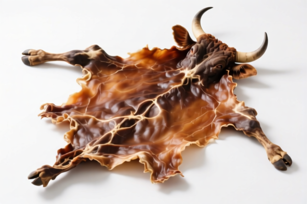 Image for Dry salted raw bovine hides for leather goods