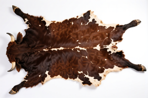Raw bovine hides for leather manufacturing