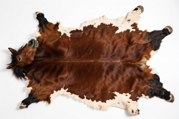 Unsplit Raw Equine Hide