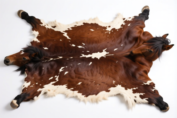 Unsplit Raw Equine Hide
