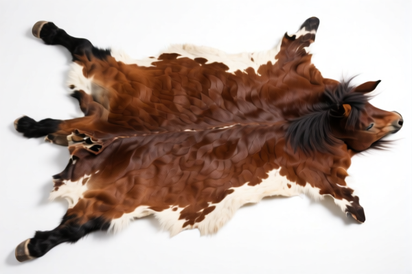 Unsplit Raw Equine Hide