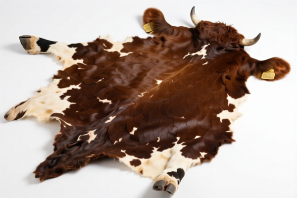 Image for Raw bovine (including buffalo) hides and skins, whole, unsplit, not exceeding 8 kg per skin (air dried), 10 kg (dry salted), or 16 kg (fresh/wet salted/otherwise preserved), other   Leather for furniture