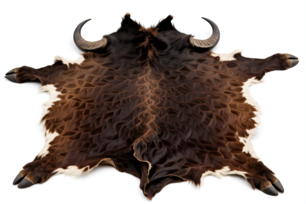 Natural Raw Buffalo Hide
