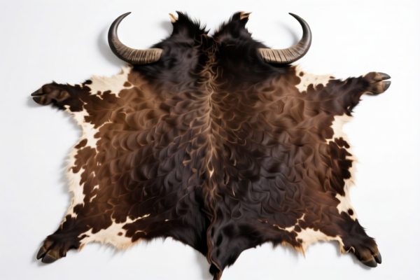 Natural Raw Buffalo Hide