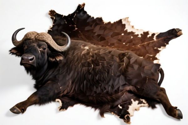 Untanned Buffalo Hide