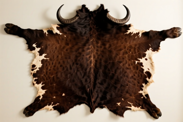 Otherwise Preserved Buffalo Hide