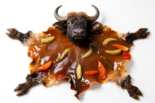 Pickled Buffalo Hide