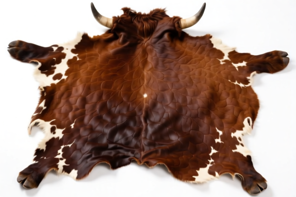 Raw bovine (including buffalo) hides, whole, weight over 16 kg, vegetable pretanned leather