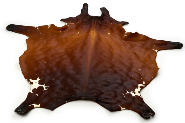 Raw bovine (including buffalo) hides, whole, weight over 16 kg, vegetable pretanned leather