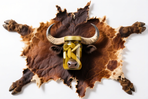 Pickled Buffalo Hide