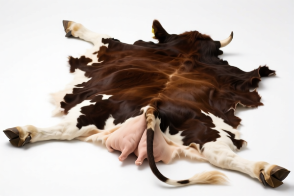 Raw Bovine Hide Butts and Bends