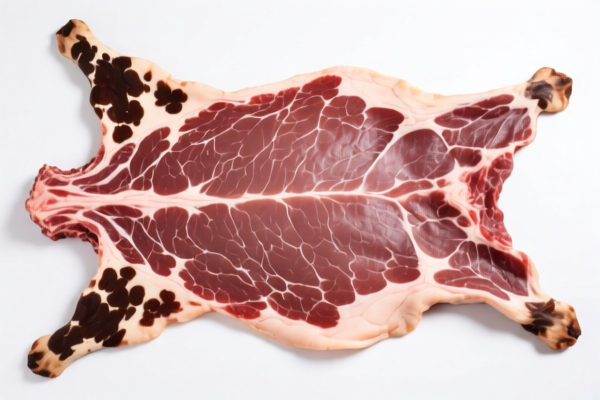 Raw Bovine Belly Hide (Not Tanned)
