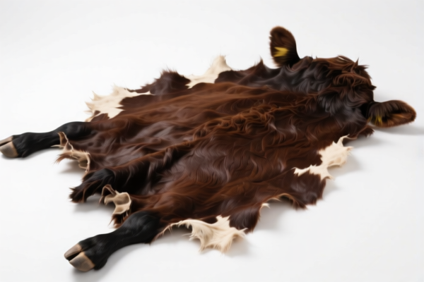 Raw Bovine Hide for Handicrafts (Not Tanned)