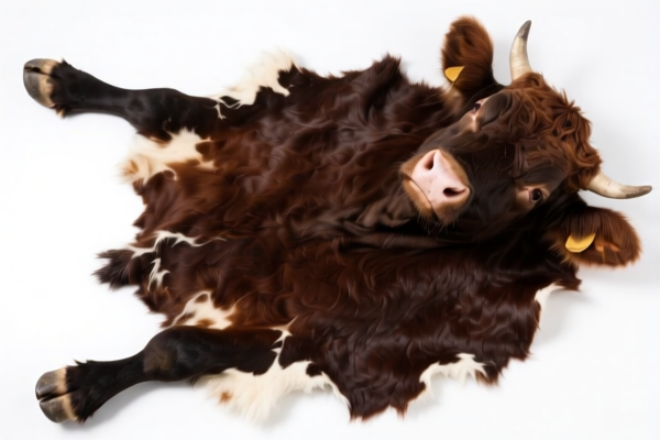 Raw Bovine Hide for Industrial Use (Not Tanned)