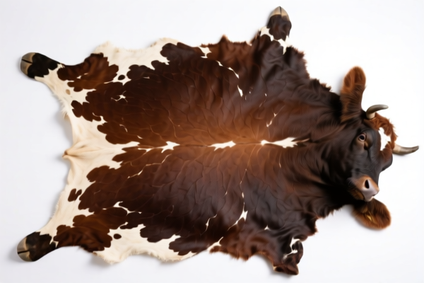 Raw Bovine Hide for Leather Goods (Not Tanned)