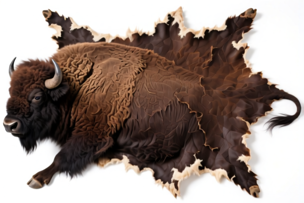 Buffalo Dehaired Hide