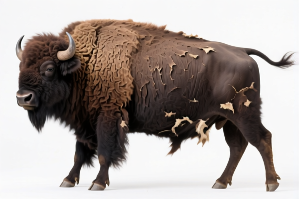 Buffalo Dehaired Hide