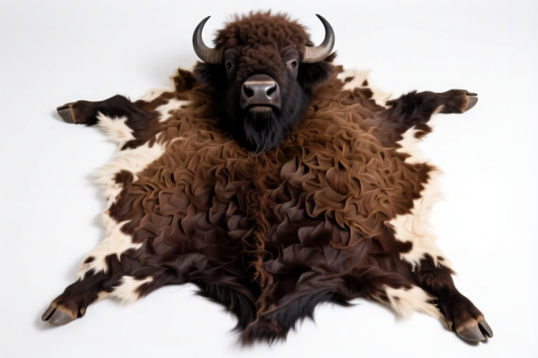 Buffalo Hair Hide