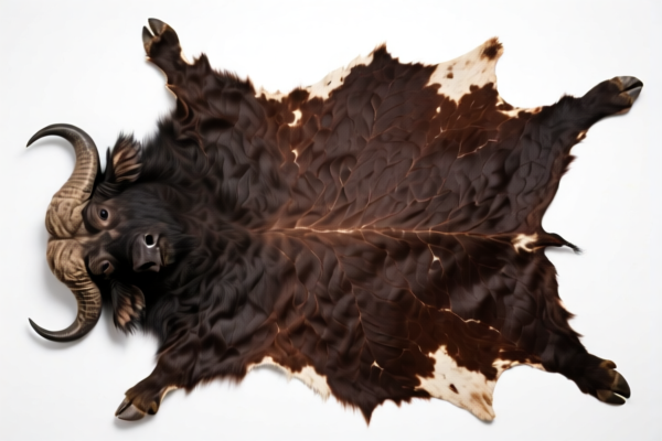 Otherwise Preserved Buffalo Hide