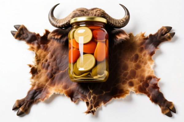 Pickled Buffalo Hide