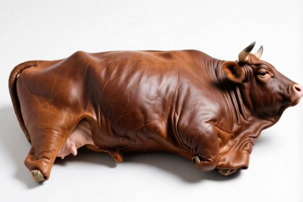 Image for Raw bovine belly leather