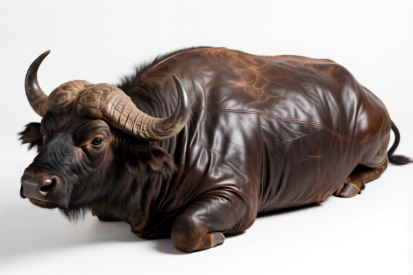 Image for Raw buffalo butt leather