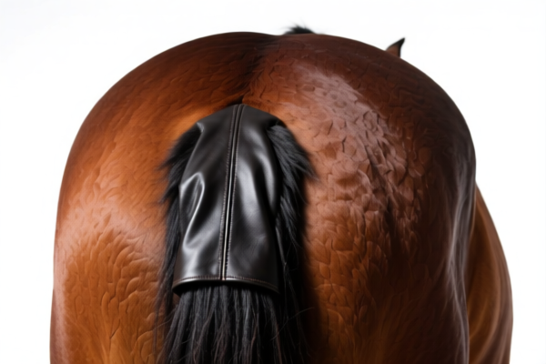 Raw equine butt leather