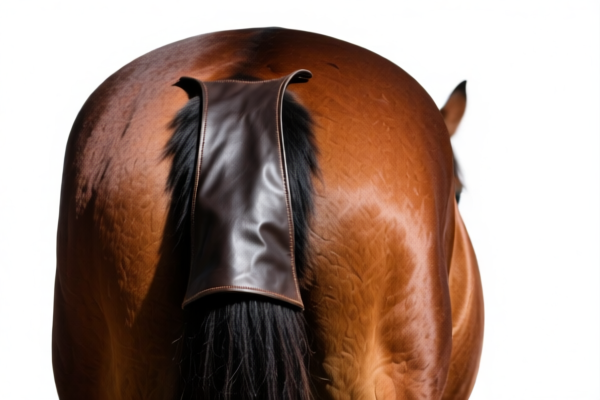 Raw equine butt leather