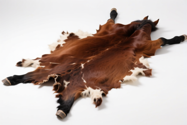Raw equine hides (untanned)