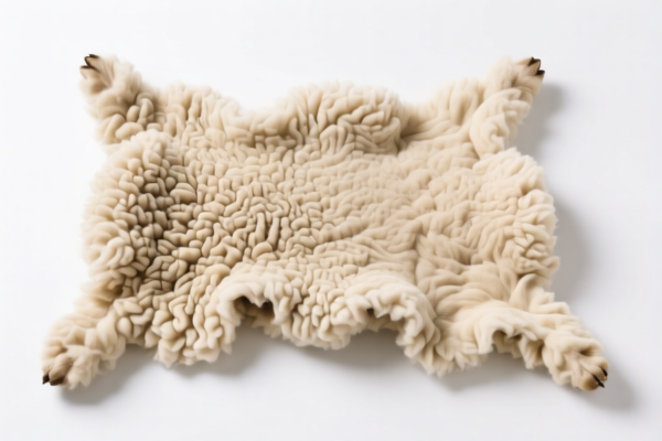 Raw Sheepskins with Wool (Untanned, Industrial Grade)