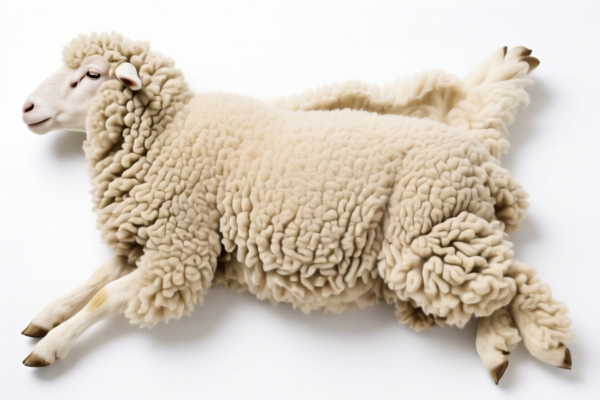 Raw Sheepskins with Wool (Untanned, Industrial Grade)