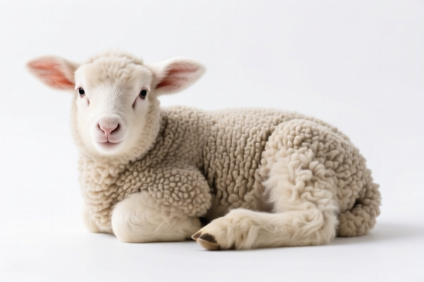 Fresh Lambskins with Wool for Leather Processing