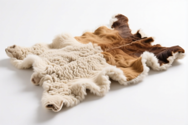 Fresh Lambskins with Wool