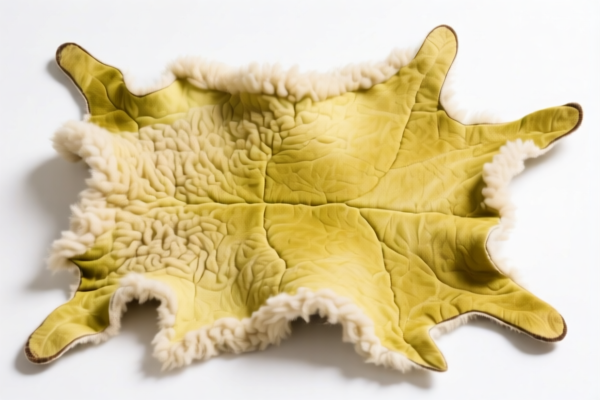 Limed Sheepskins with Wool