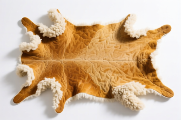 Limed Sheepskins with Wool