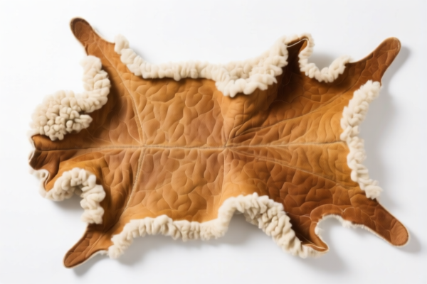 Limed Sheepskins with Wool