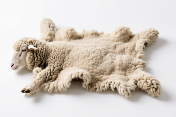 Other Preserved Lambskins with Wool