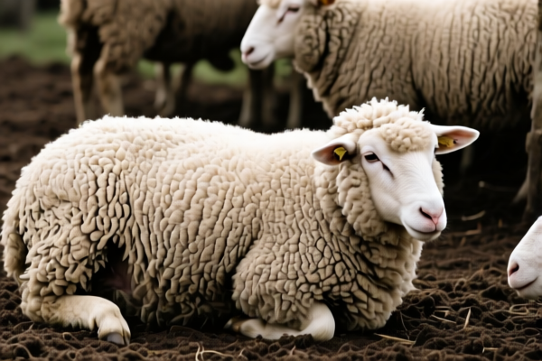 Raw Sheepskins with Wool